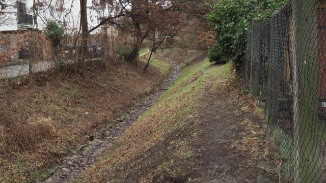 Der Landgraben in Blasewitz ...